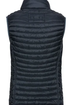 Steppweste aus recyceltem Polyamid navy