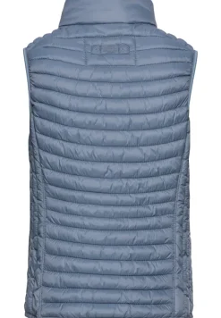 Steppweste aus recyceltem Polyamid smoke blue