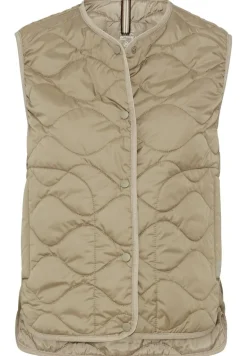 Steppweste aus recyceltem Polyester sage