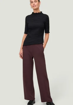 Stoffhose mit elastischem Bund 30 Inch palazzo