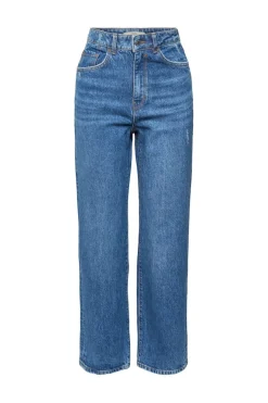 Straight Leg Jeans blue dark washed
