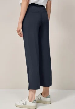 Straight Leg Viskose Hose universal blue