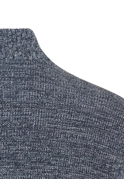 Strickjacke aus einem soften Baumwollmix tinted blue