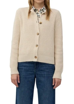 Strickjacke beige