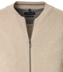 Strickjacke beige