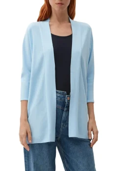 Strickjacke blau