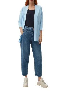 Strickjacke blau