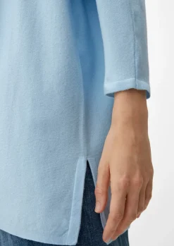 Strickjacke blau