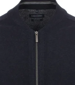 Strickjacke blau