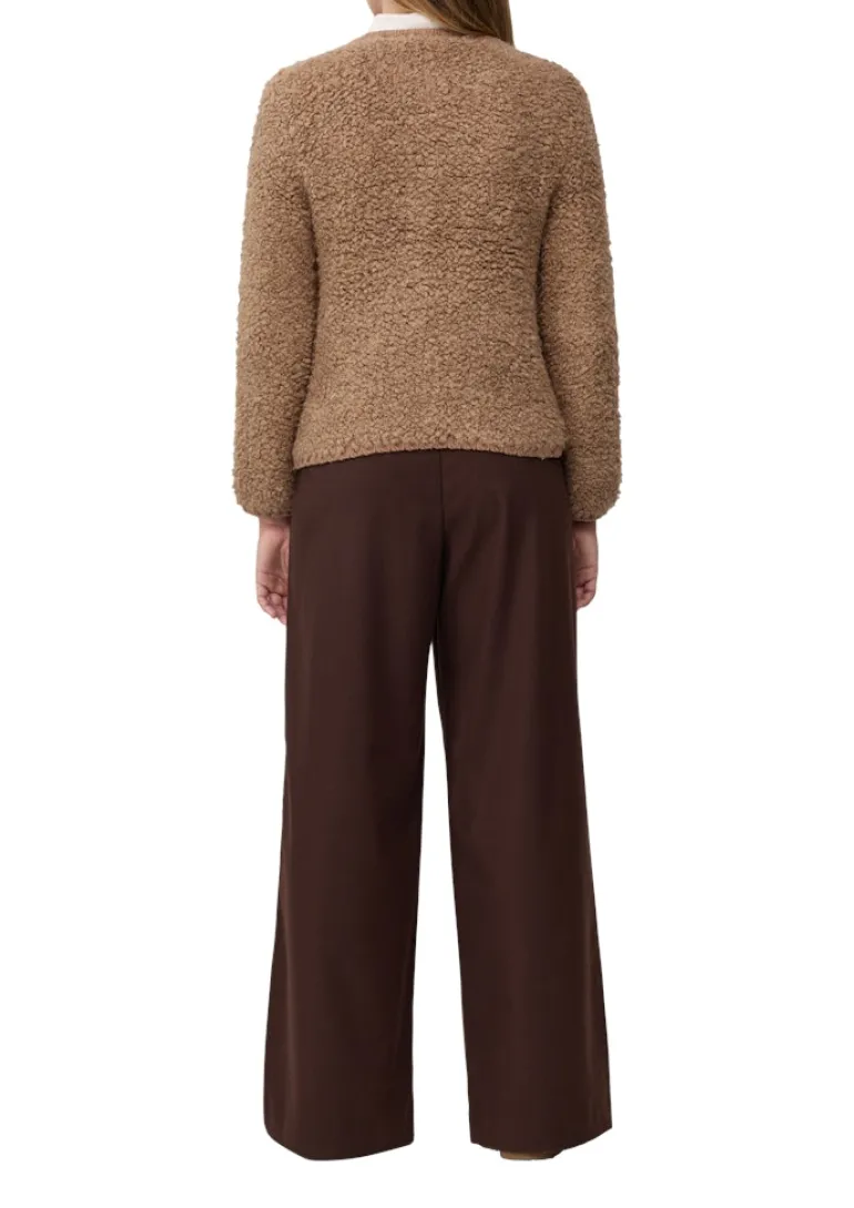 Strickjacke braun