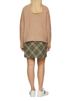 Strickjacke braun