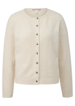 Strickjacke creme