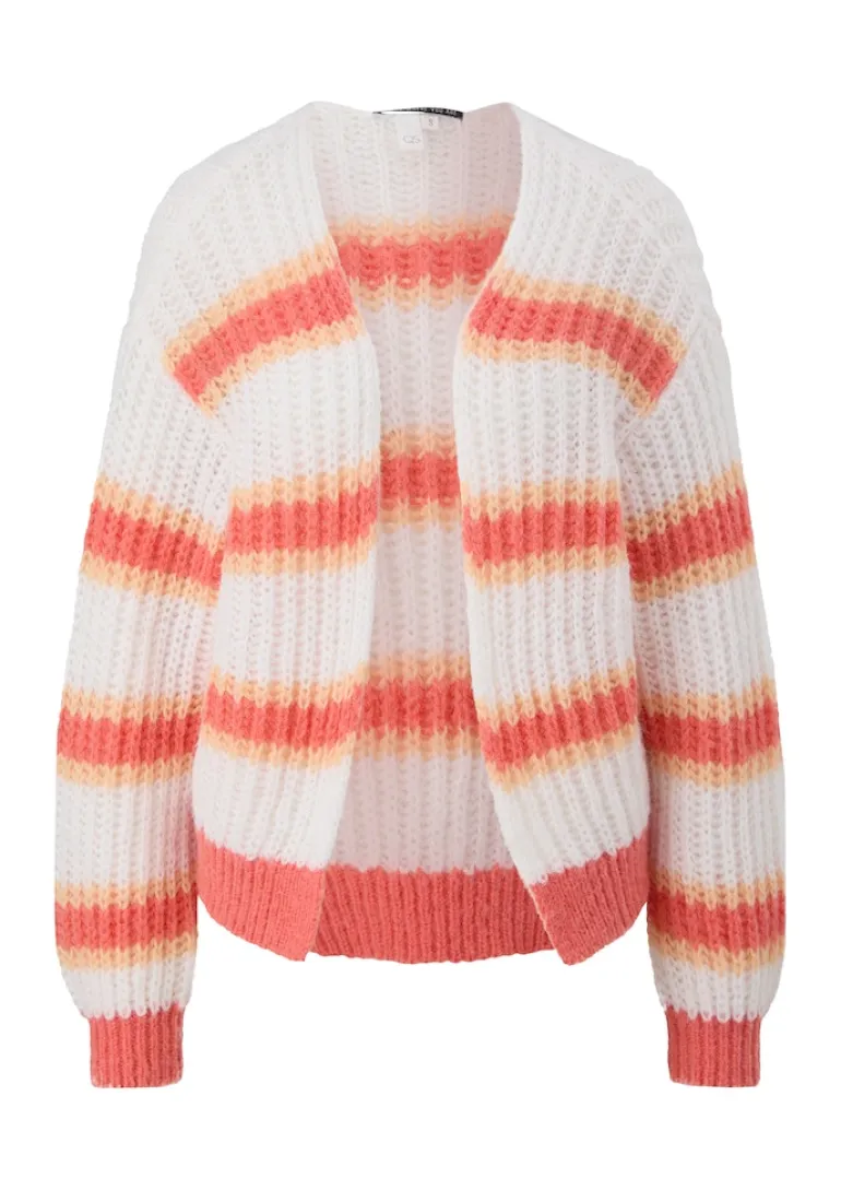 Strickjacke creme
