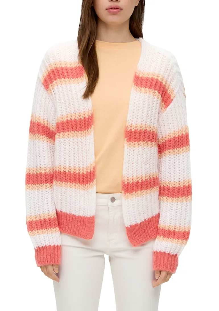 Strickjacke creme