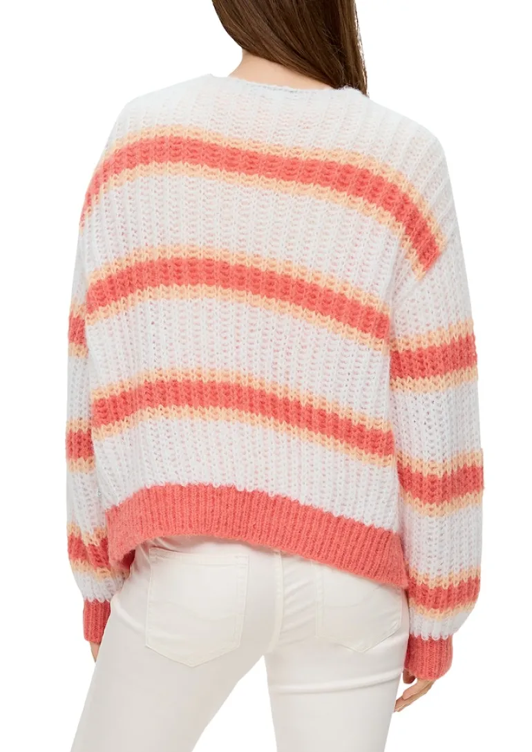 Strickjacke creme