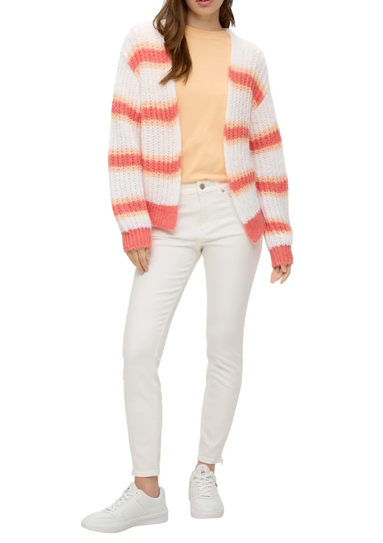 Strickjacke creme