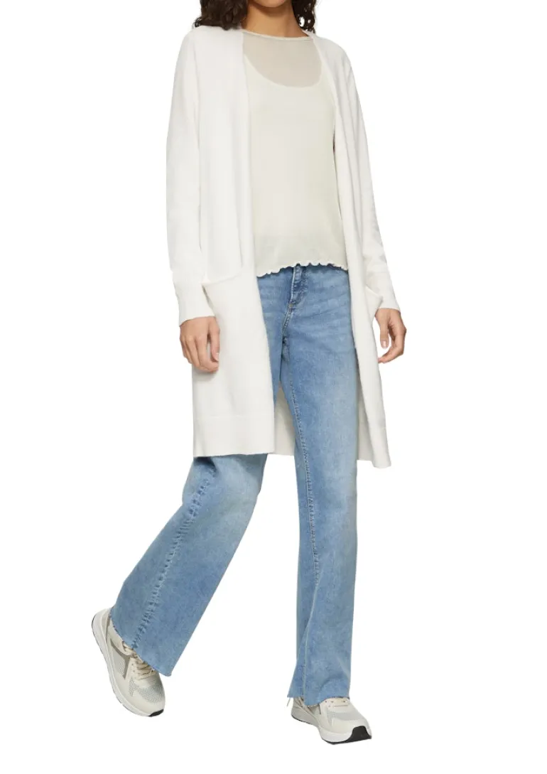 Strickjacke creme