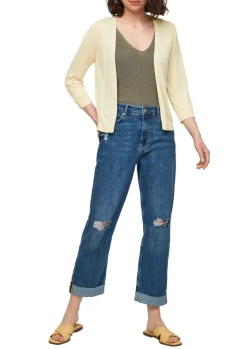 Strickjacke gelb