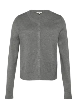 Strickjacke grau
