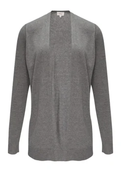Strickjacke grau