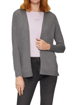Strickjacke grau