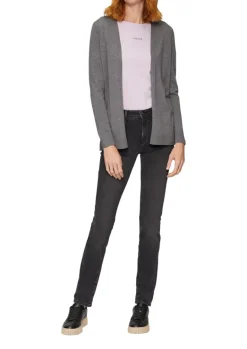Strickjacke grau
