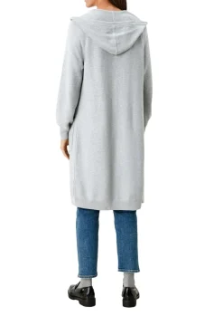 Strickjacke grau