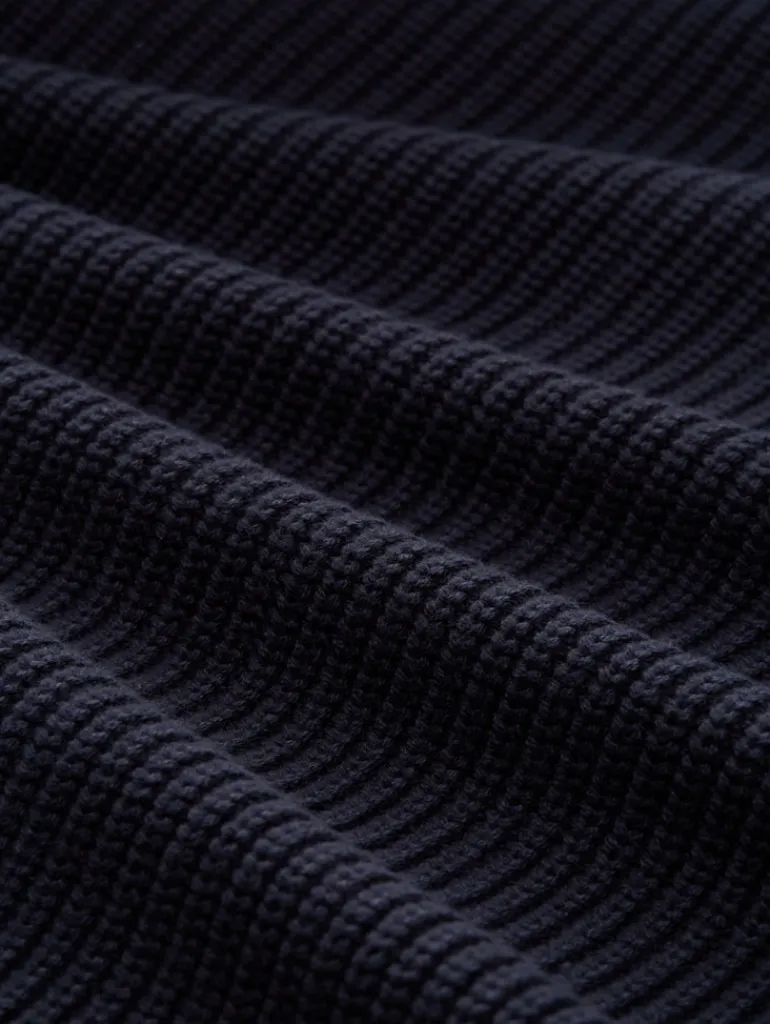 Strickjacke mit Knopfleiste sky captain blue