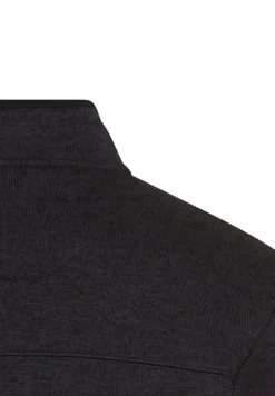 Strickjacke mit Stehkragen dark navy