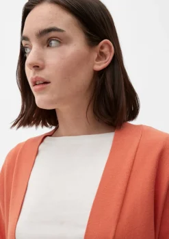 Strickjacke orange