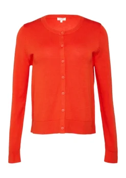 Strickjacke orange