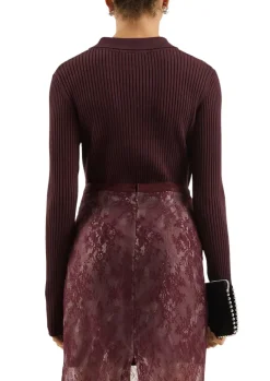 Strickjacke rot