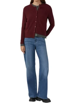 Strickjacke rot