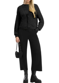 Strickjacke schwarz
