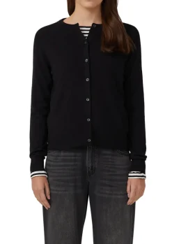 Strickjacke schwarz