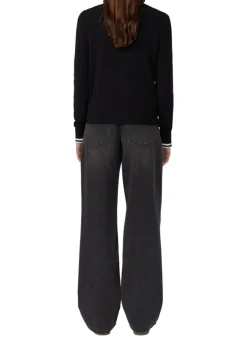 Strickjacke schwarz