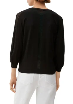 Strickjacke schwarz