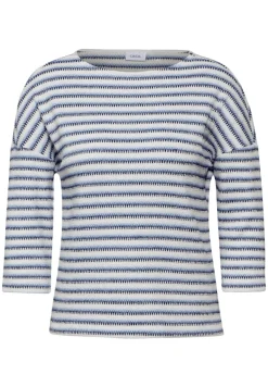 Strick-Look Shirt universal blue