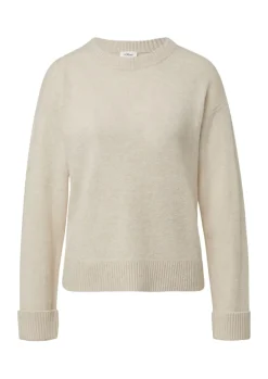 Strickpullover beige
