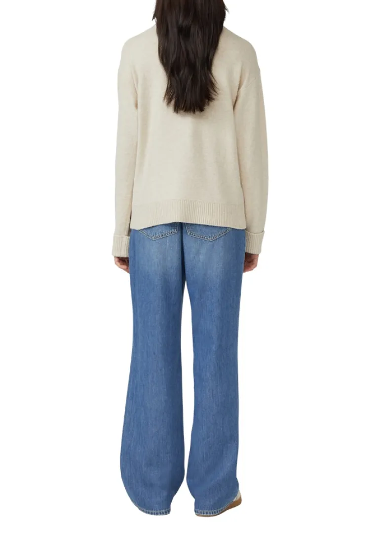 Strickpullover beige