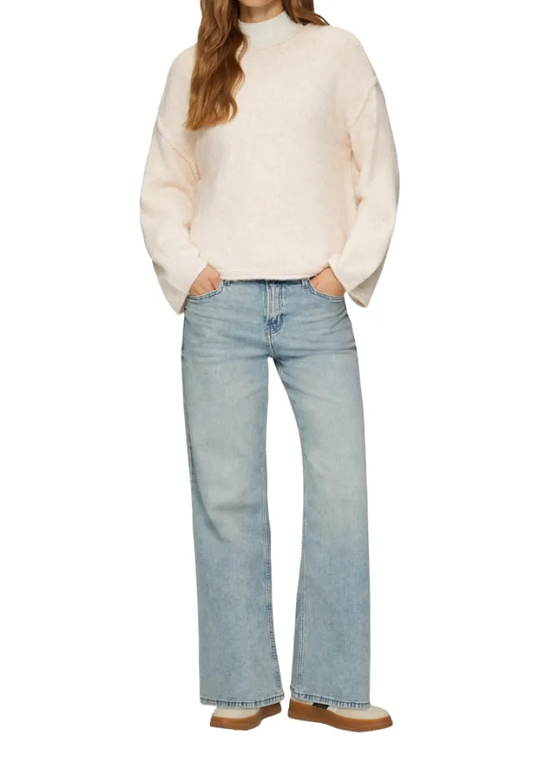 Strickpullover beige