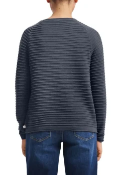 Strickpullover blau