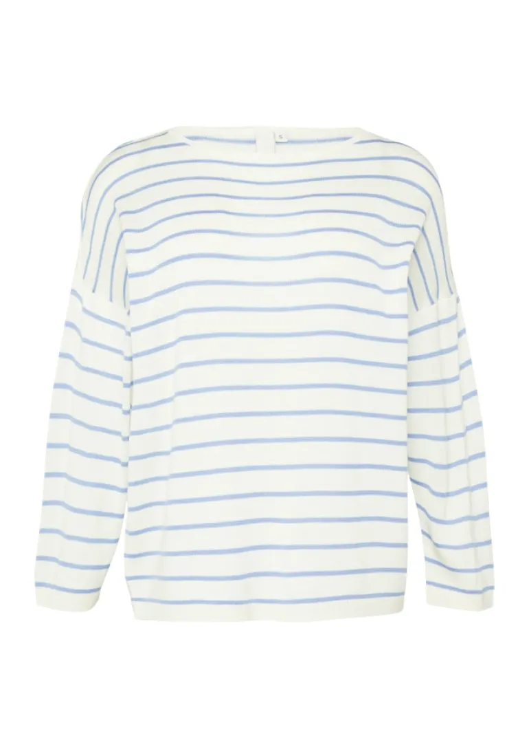 Strickpullover blau