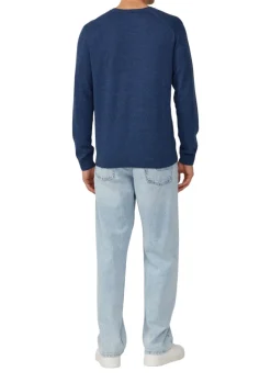 Strickpullover blau