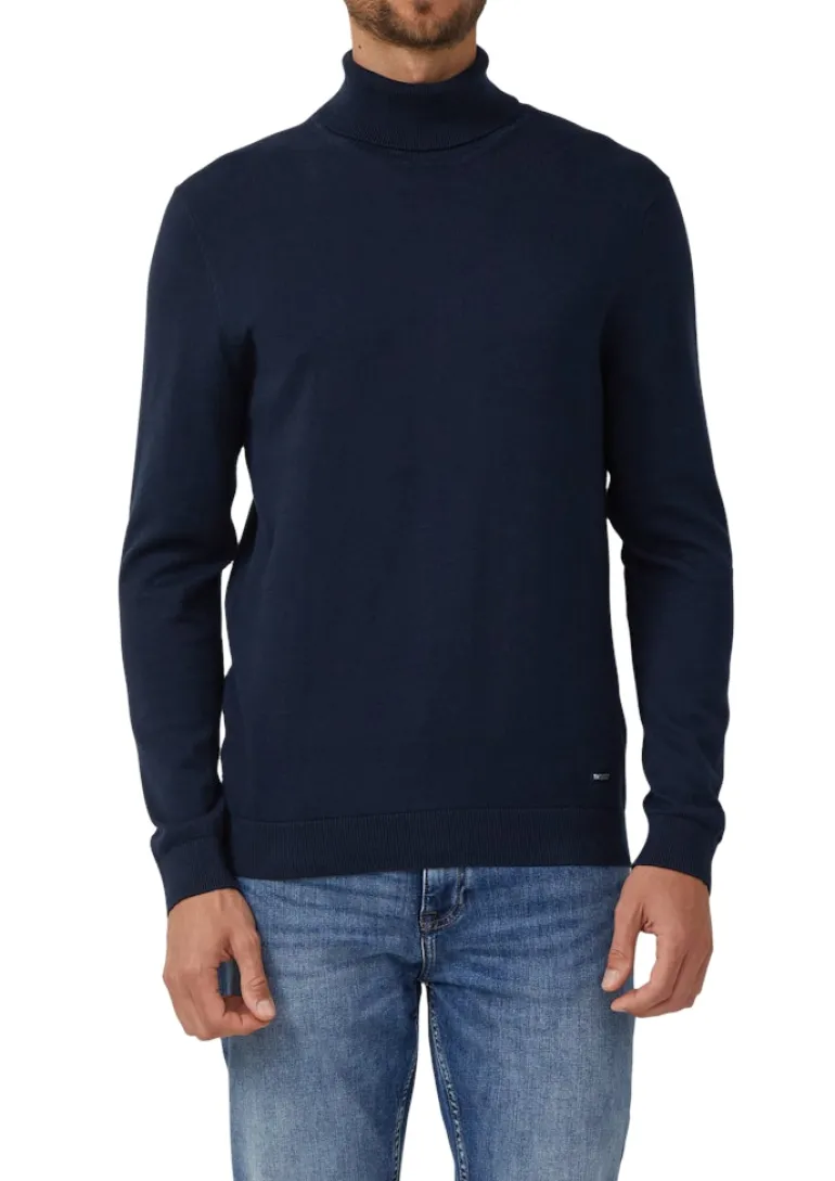 Strickpullover blau
