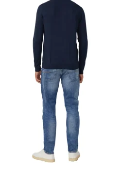 Strickpullover blau