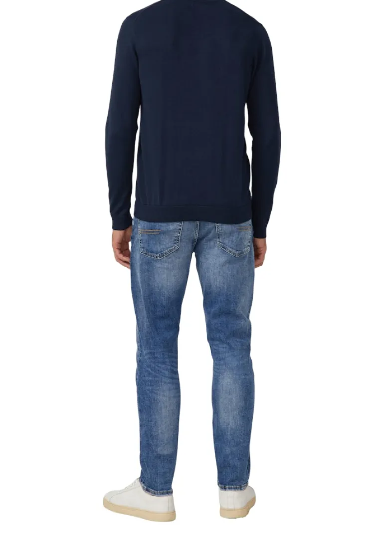 Strickpullover blau