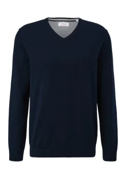 Strickpullover blau2