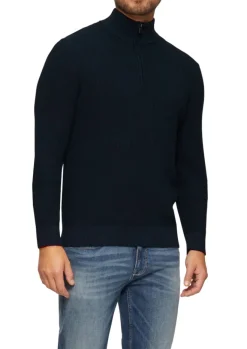 Strickpullover blau