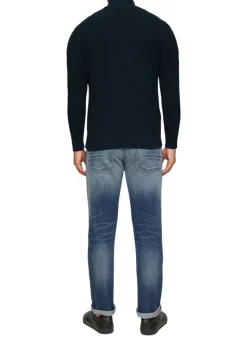 Strickpullover blau